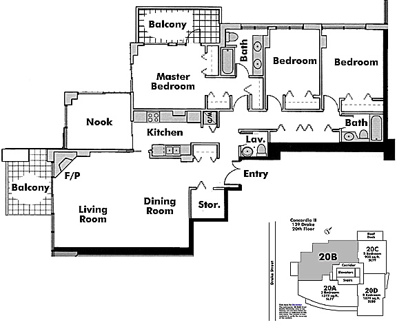 Floor plan 20B