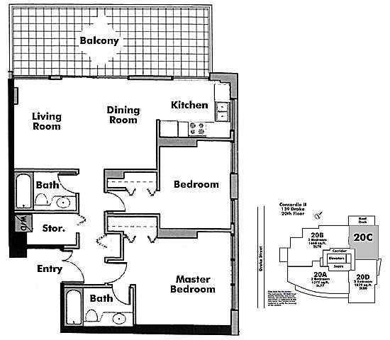 Floor plan 20C