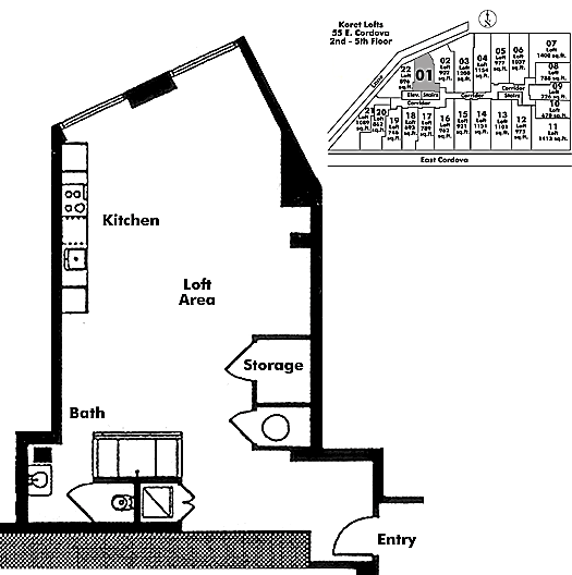 Floor plan 201