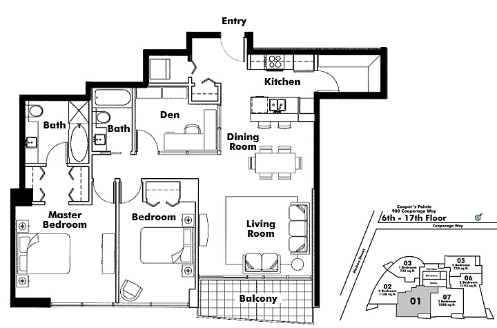 Floor plan 1601