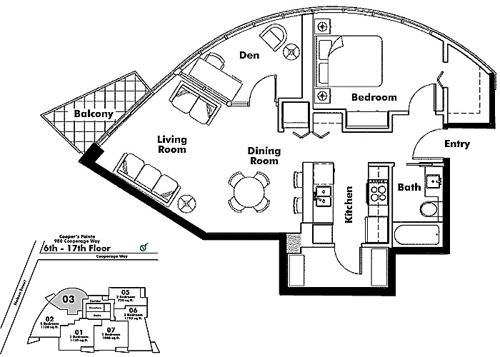 Floor plan 1003
