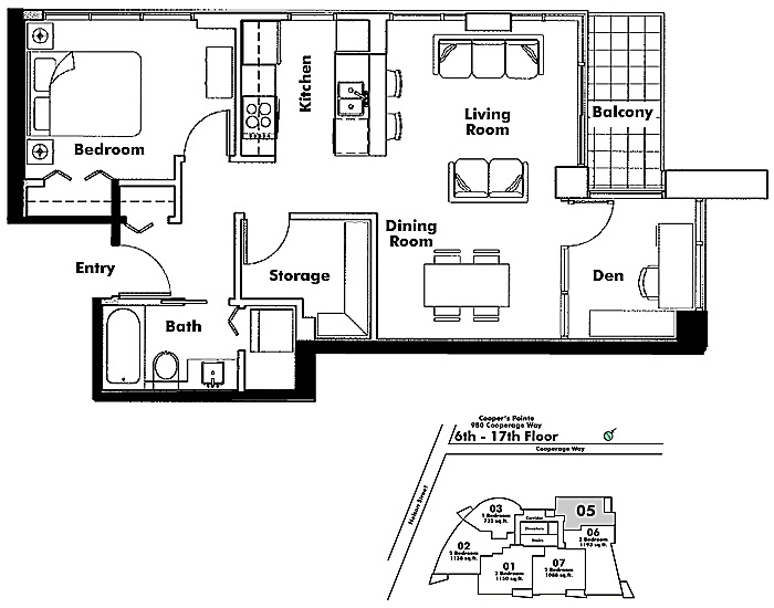 Floor plan 705