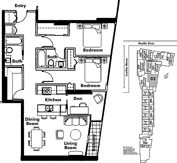 Floor plan 702