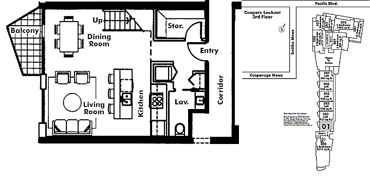 Floor plan 601
