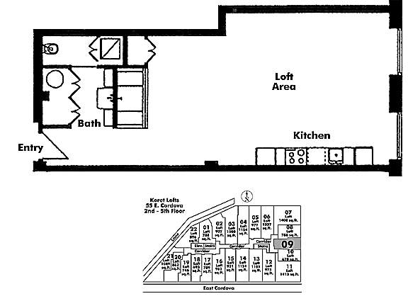 Floor plan 209