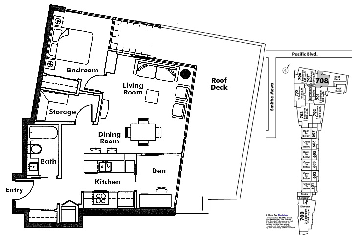 Floor plan 708