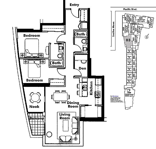 Floor plan 703