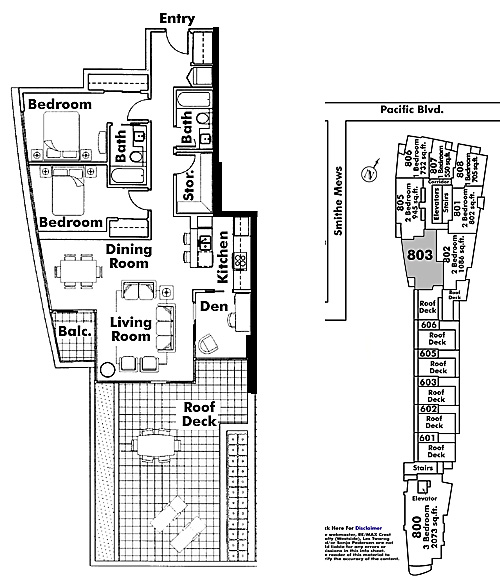 Floor plan 803