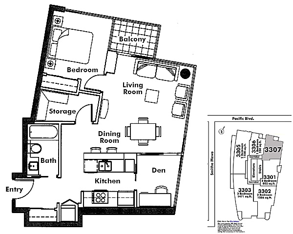 Floor plan 3307