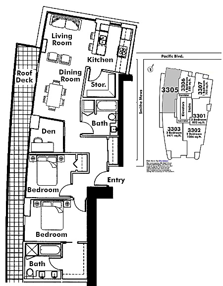 Floor plan 3305