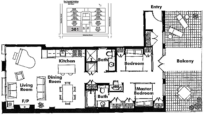 Floor plan 301