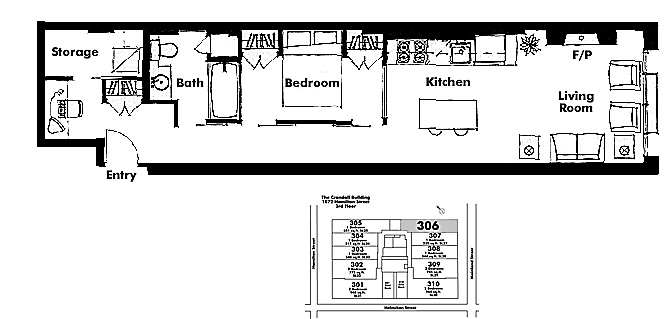 Floor plan 306