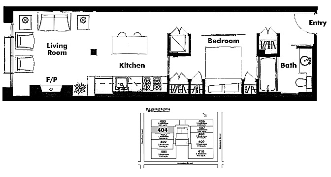Floor plan 404