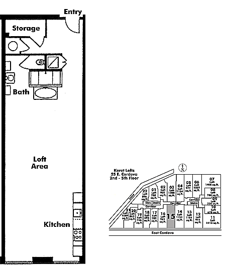 Floor plan 515