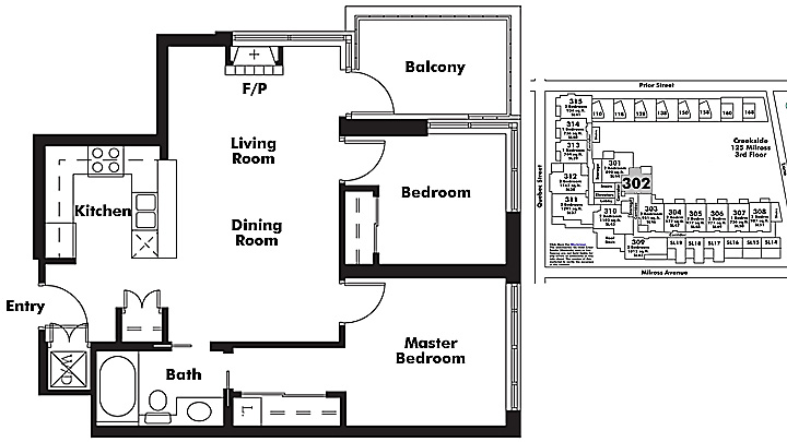 Floor plan 302