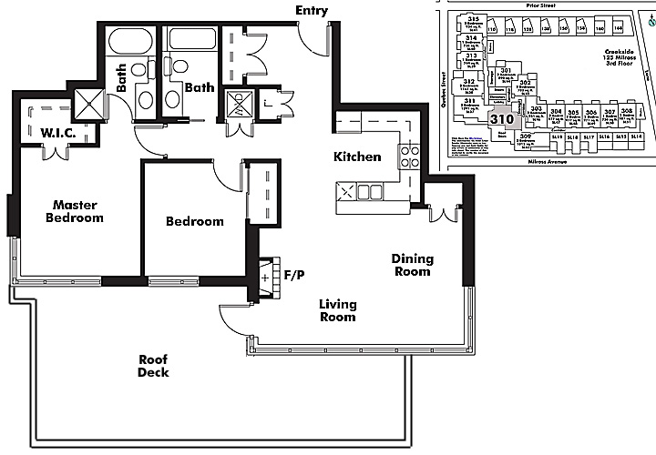 Floor plan 310