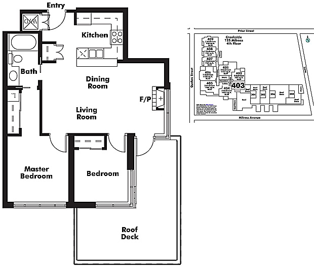Floor plan 403