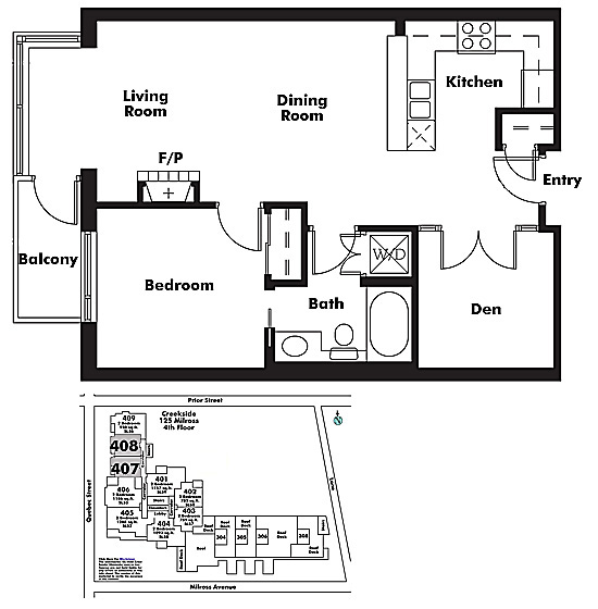 Floor plan 408