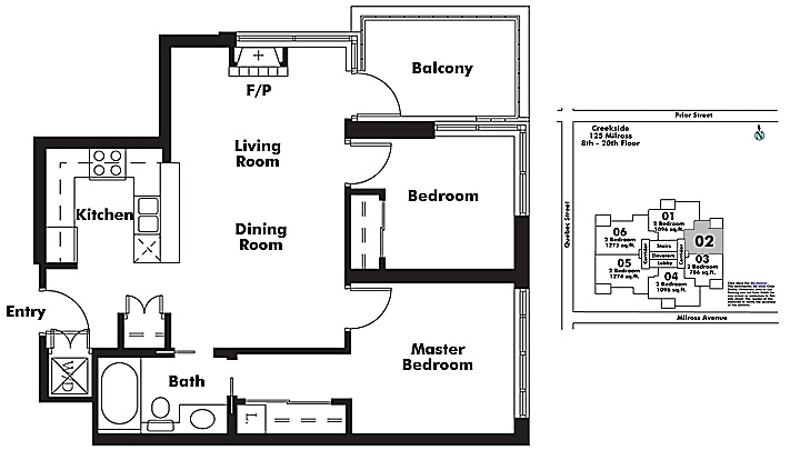 Floor plan 602