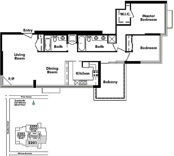 Floor plan 2201