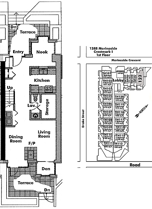 Floor plan TH123