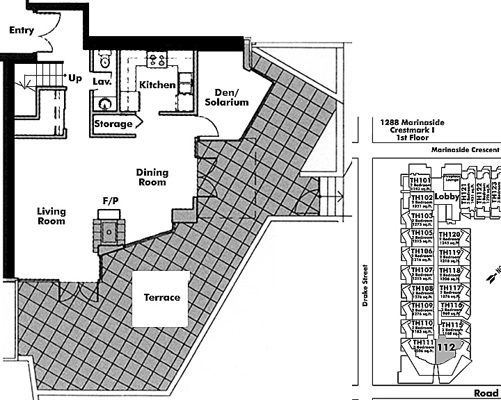 Floor plan TH112