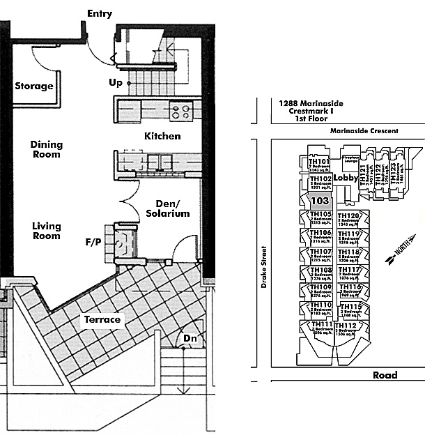 Floor plan TH103