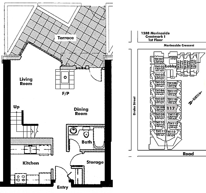 Floor plan TH117