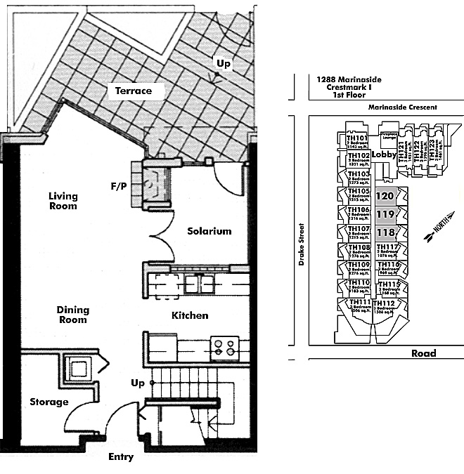 Floor plan TH118