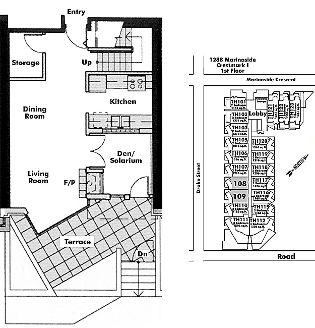Floor plan TH108