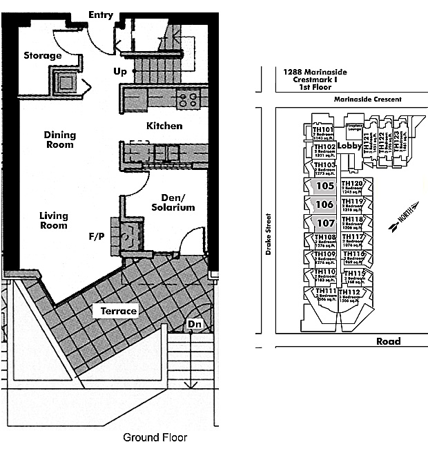 Floor plan TH106