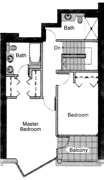 Floor plan TH105
