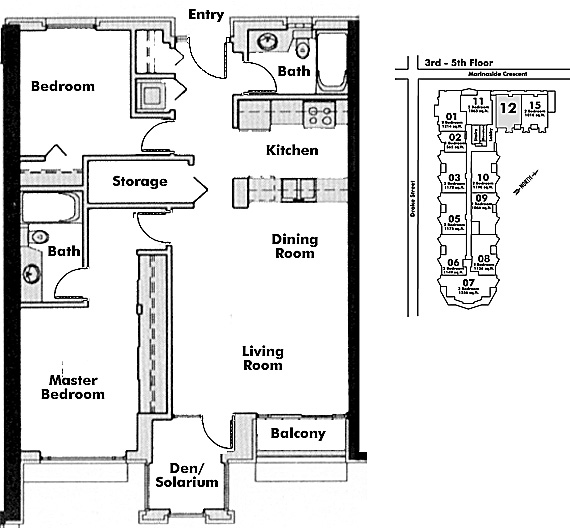 Floor plan 512
