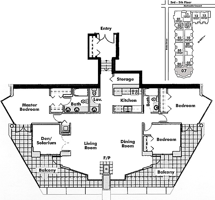 Floor plan 507