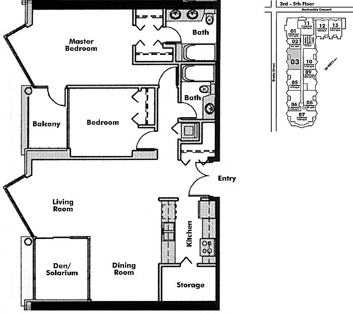 Floor plan 303