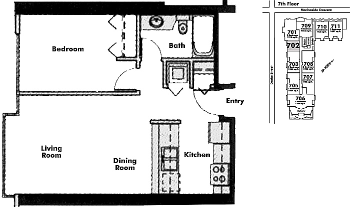 Floor plan 702