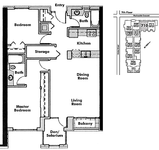 Floor plan 710