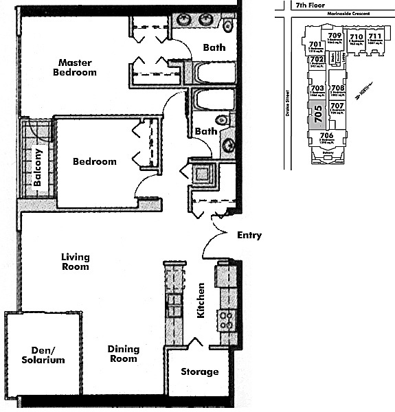 Floor plan 705