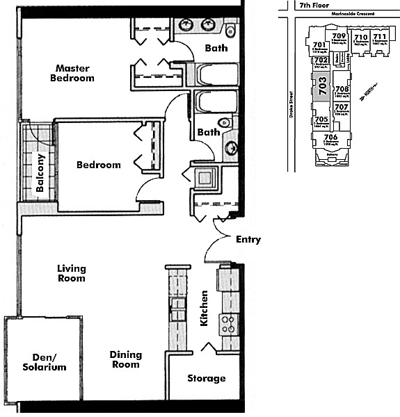 Floor plan 703