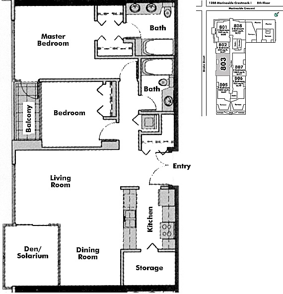 Floor plan 803