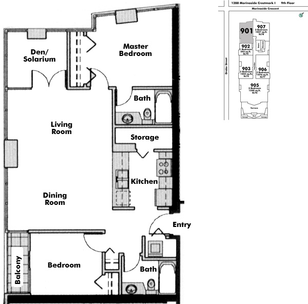 Floor plan 901