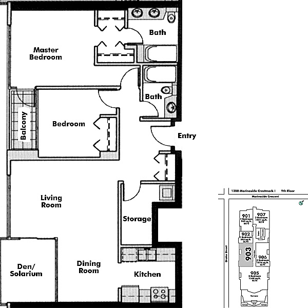 Floor plan 903
