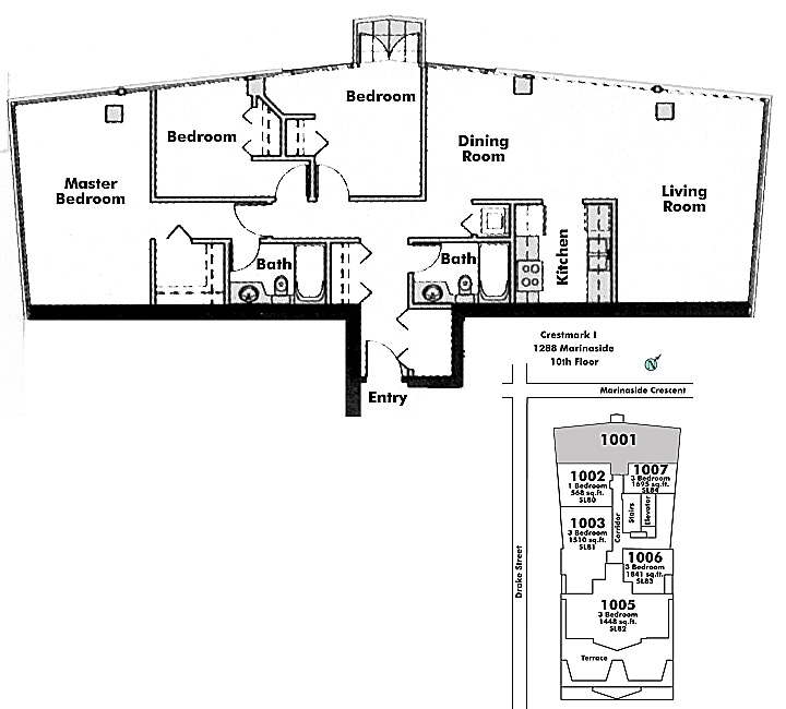 Floor plan 1001