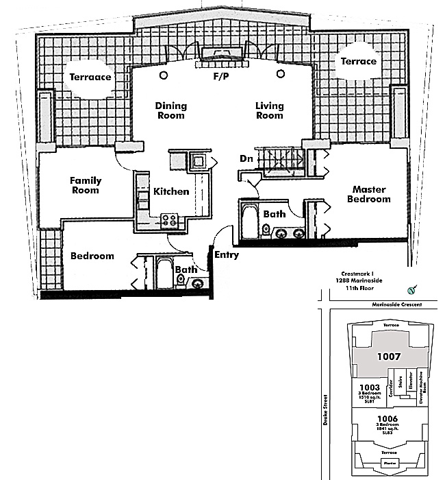 Floor plan 1007