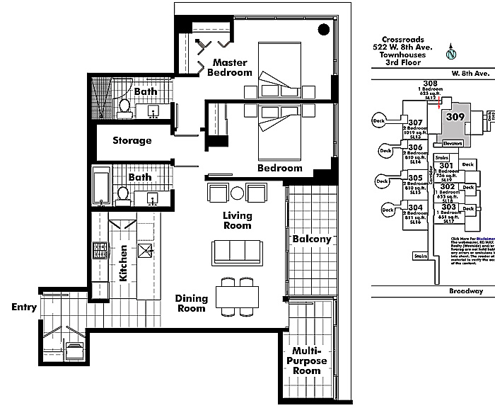 Floor plan 309
