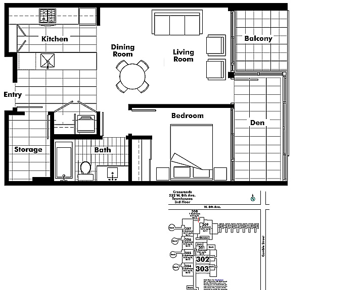 Floor plan 302