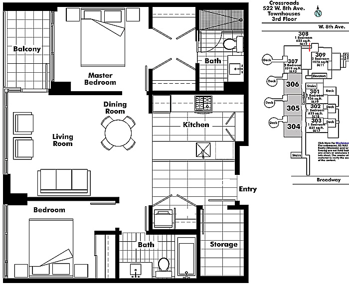 Floor plan 305