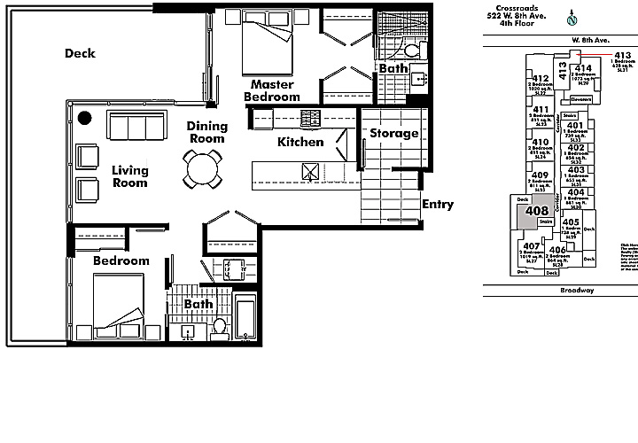 Floor plan 408