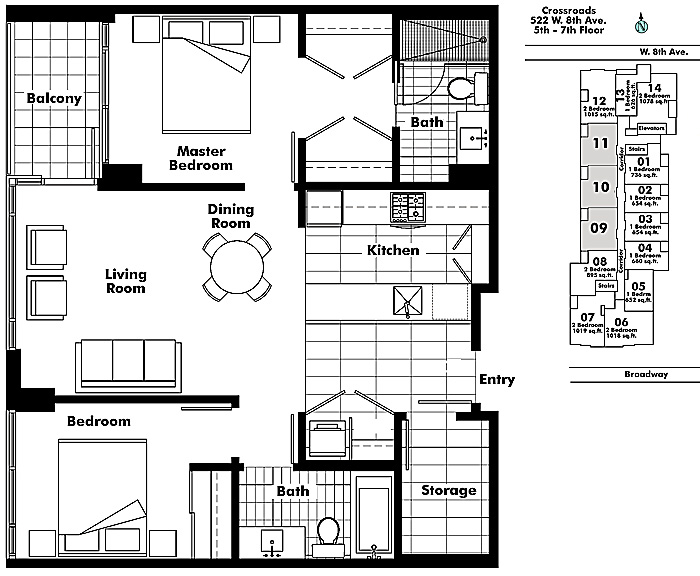Floor plan 410