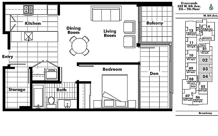 Floor plan 404